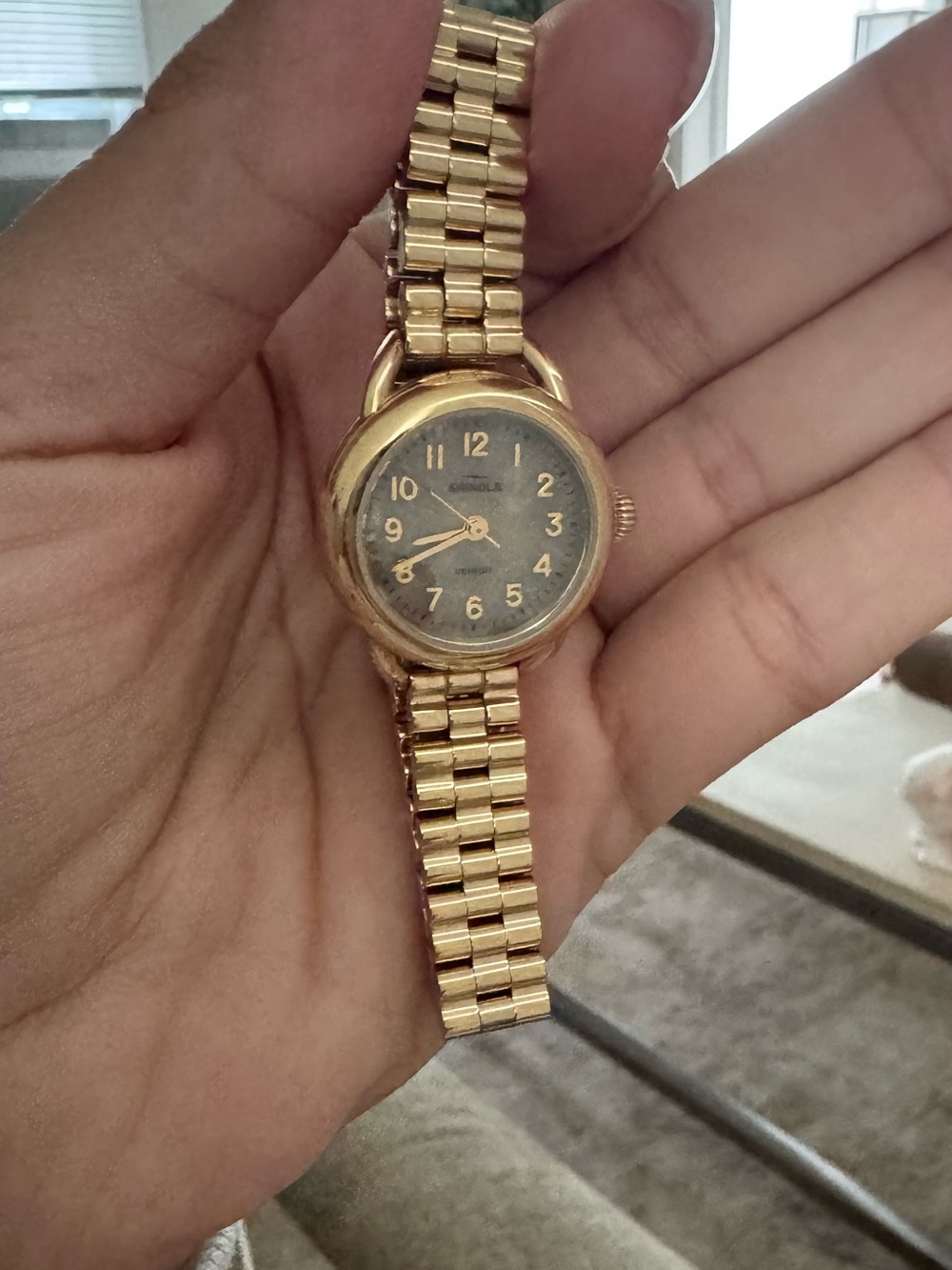 Shinola Petosky Stone Women’s Runabout Watch